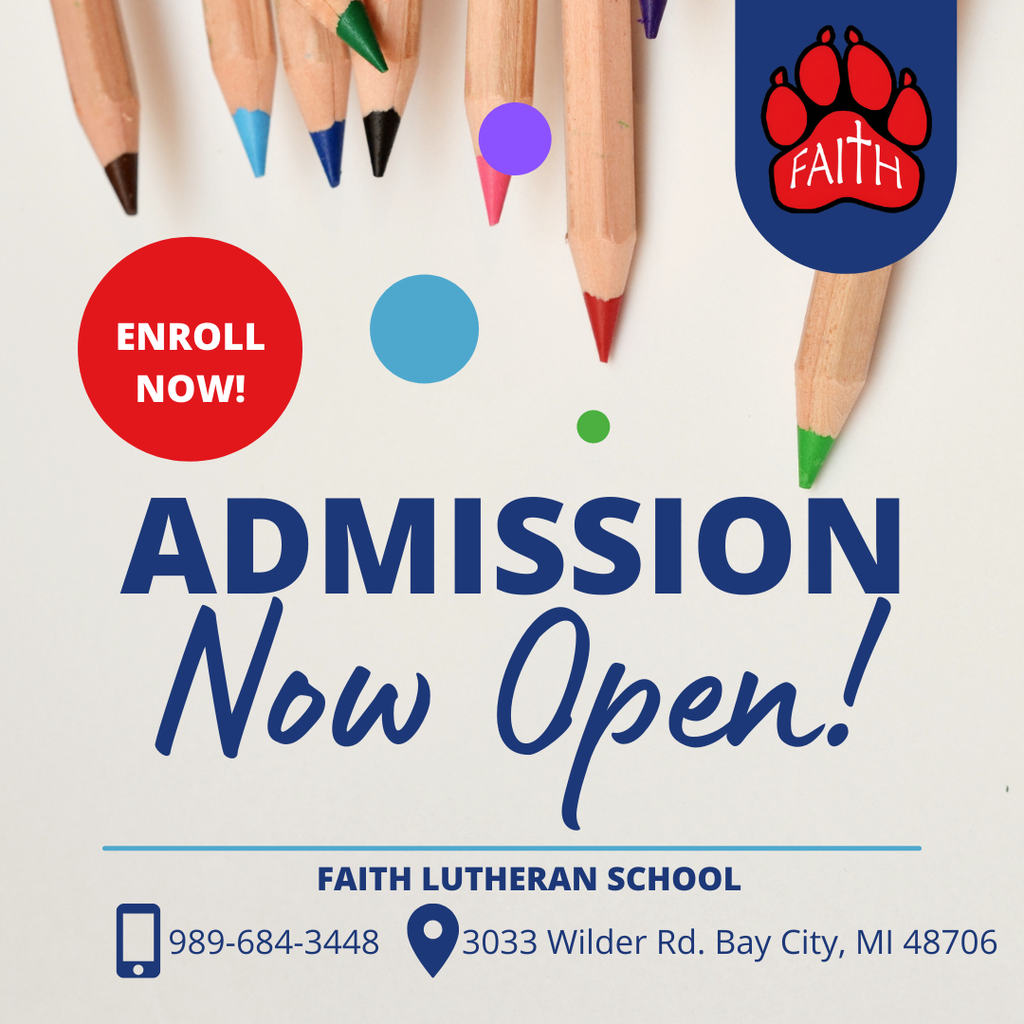 Admission Now Open