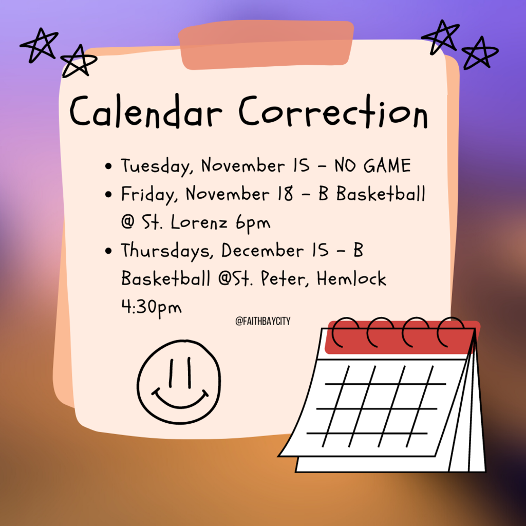 Calendar correction